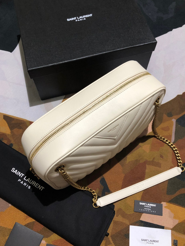 Y*L joan camera bag in y-quilted smooth leather