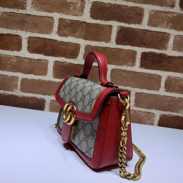 G*u*i gg marmont mini top handle bag