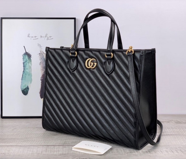 G*u*i gg marmont medium tote bag
