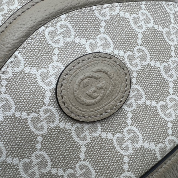 G*u*i large shoulder bag with interlocking g