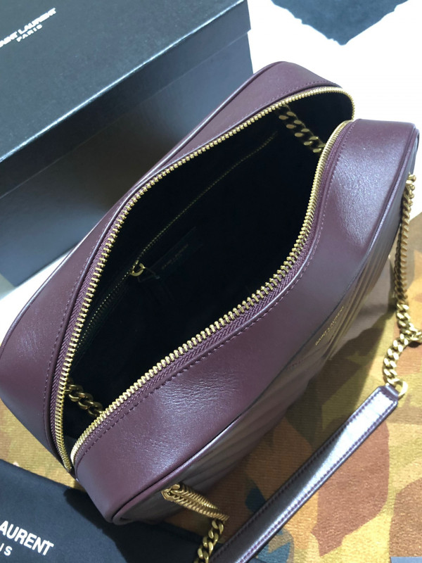 Y*L joan camera bag in y-quilted smooth leather