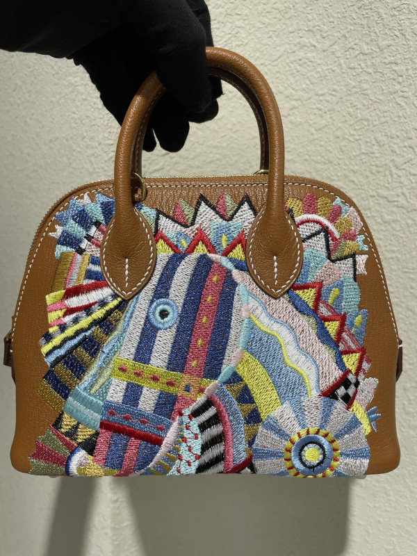 H**mes bolide 25 bag all handmade