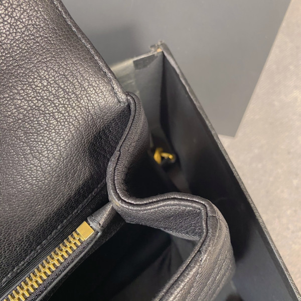 Y*L medium leather shoulder bag-24*17*6.5cm