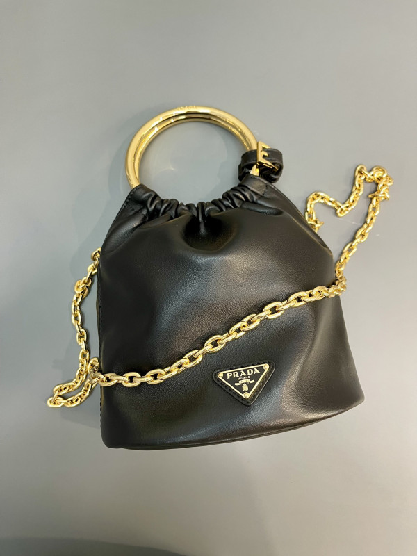 Pra*a nappa leather mini bag