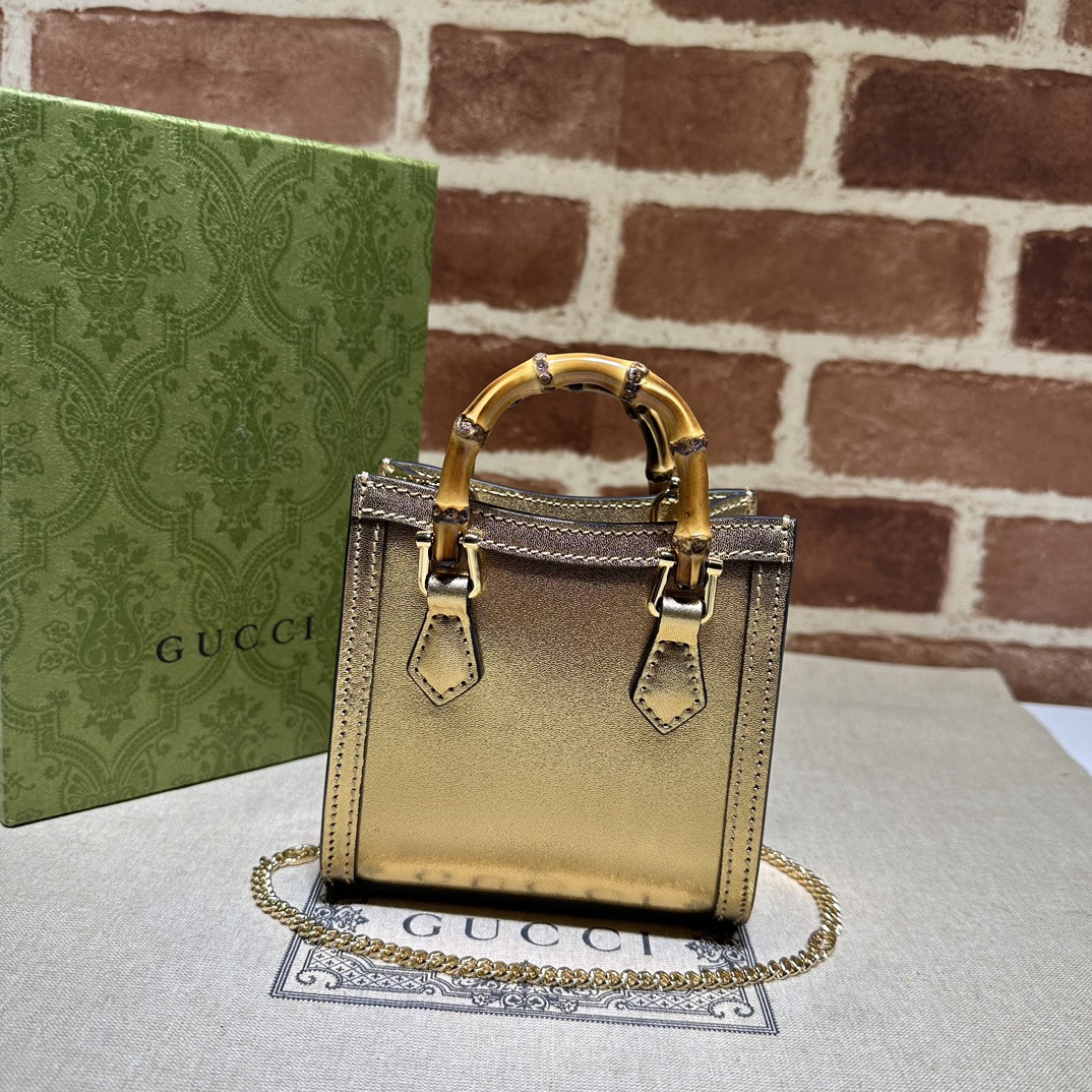 g*u*i diana S*per mini bag-12*12.5*6cm